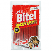 Лакомство за куче Brit Let's bite беконови пръчици